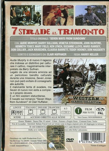 Sette strade al tramonto di Harry Keller - DVD - 2