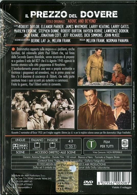 Il prezzo del dovere di Melvin Frank,Norman Panama - DVD - 2