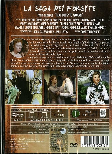 La saga dei Forsyte di Compton Bennett - DVD - 2