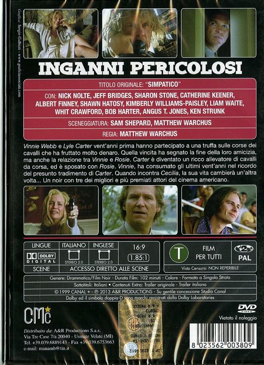 Inganni pericolosi di Matthew Warchus - DVD - 2