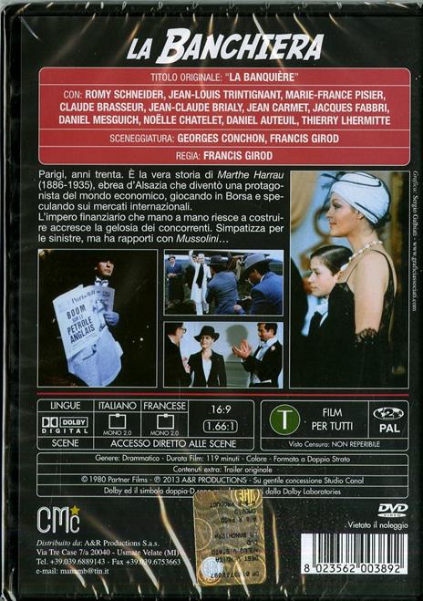 La banchiera di Francis Girod - DVD - 2