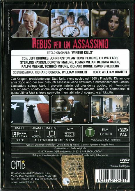 Rebus per un assassino di William Richert - DVD - 2