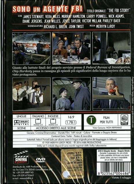 Sono un agente FBI di Mervyn LeRoy - DVD - 2