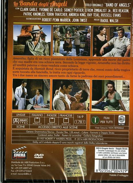 La banda degli angeli di Raoul Walsh - DVD - 2