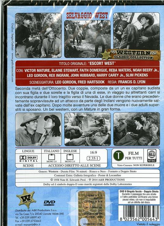 Selvaggio West di Francis D. Lyon - DVD - 2