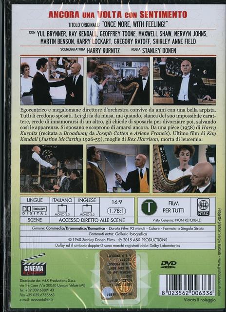 Ancora una volta, con sentimento di Stanley Donen - DVD - 2