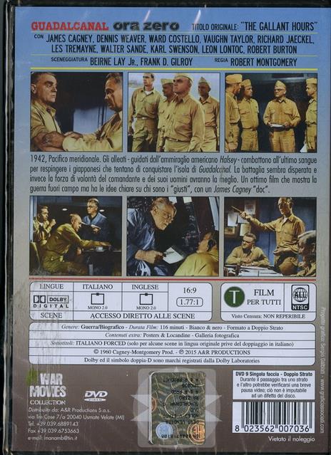 Guadalcanal, ora zero di Robert Montgomery - DVD - 2