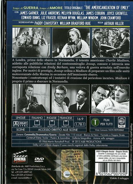 Tempo di guerra tempo d'amore di Arthur Hiller - DVD - 2