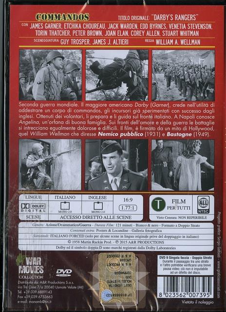 Commandos di William Augustus Wellman - DVD - 2