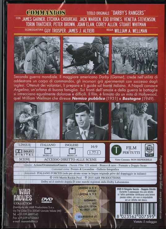 Commandos di William Augustus Wellman - DVD - 2