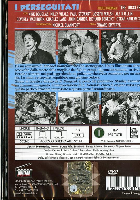 I perseguitati di Edward Dmytryk - DVD - 2