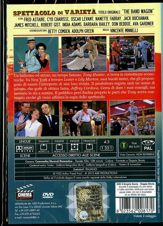 Spettacolo di varietà di Vincente Minnelli - DVD - 2