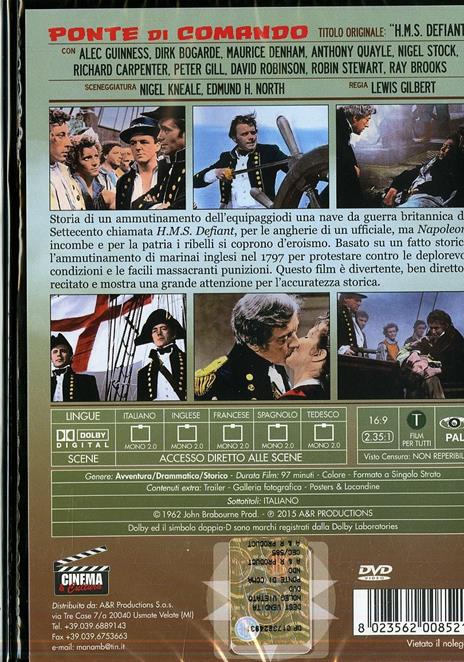 Ponte di comando di Lewis Gilbert - DVD - 2