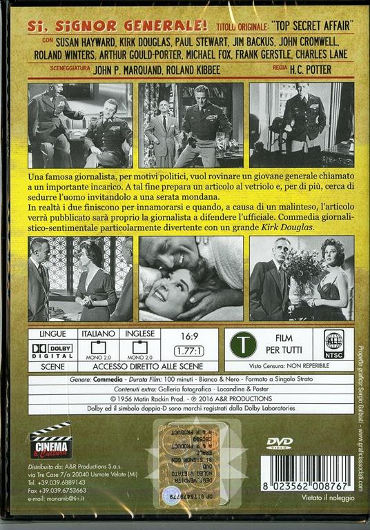 Sì, signor Generale! di Henry C. Potter - DVD - 2