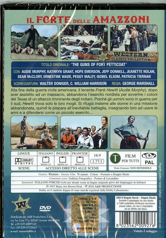 Il forte delle Amazzoni di George Marshall - DVD - 2