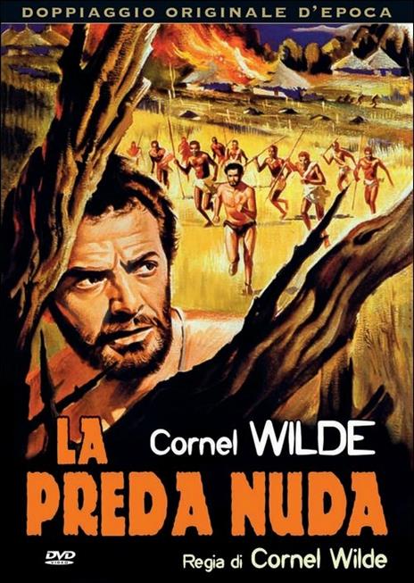 La preda nuda di Cornel Wilde - DVD