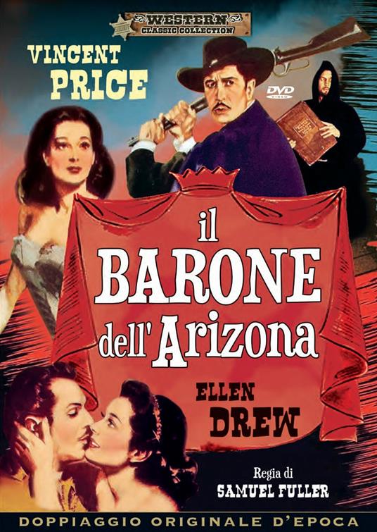 Il barone dell'Arizona (DVD) di Samuel Fuller - DVD