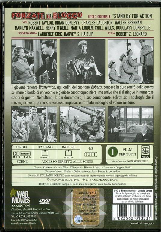 Forzate il blocco (DVD) di Robert Z. Leonard - DVD - 2