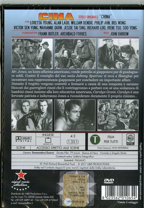 Cina (DVD) di John Farrow - DVD - 2