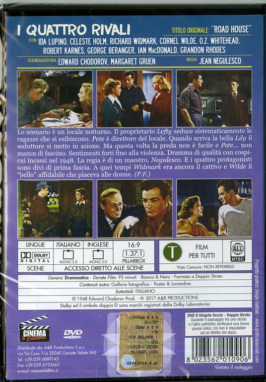 I quattro rivali (DVD) di Jean Negulesco - DVD - 2