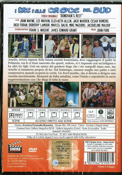 I tre della Croce del Sud (DVD) di John Ford - DVD - 2