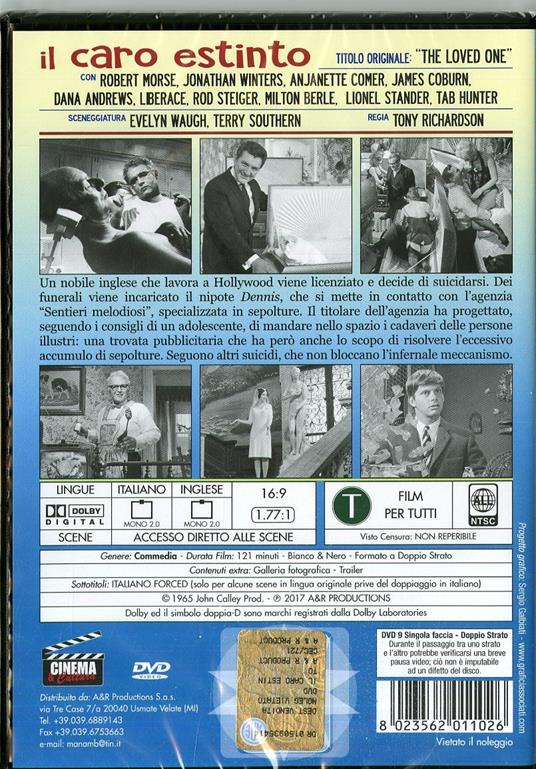 Il caro estinto (DVD) di Tony Richardson - DVD - 2