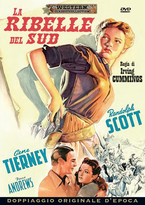 La ribelle del Sud (DVD) di Irving Cummings - DVD