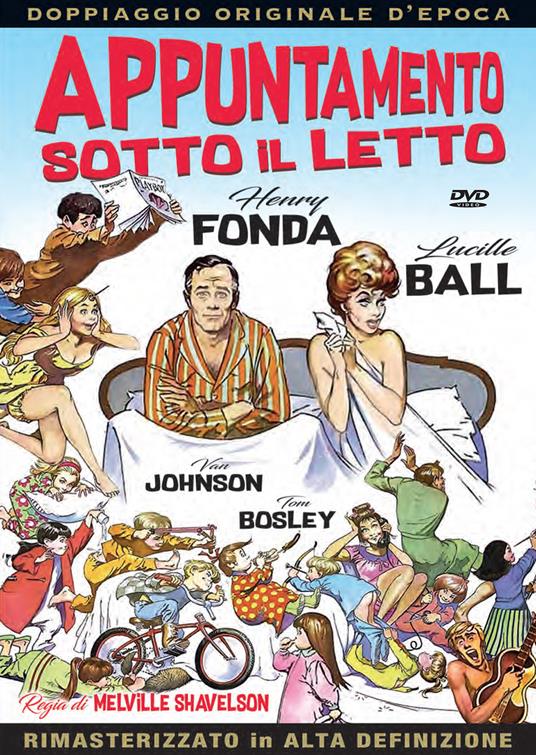 Appuntamento sotto il letto (DVD) - DVD - Film di Melville Shaveslon  Commedia