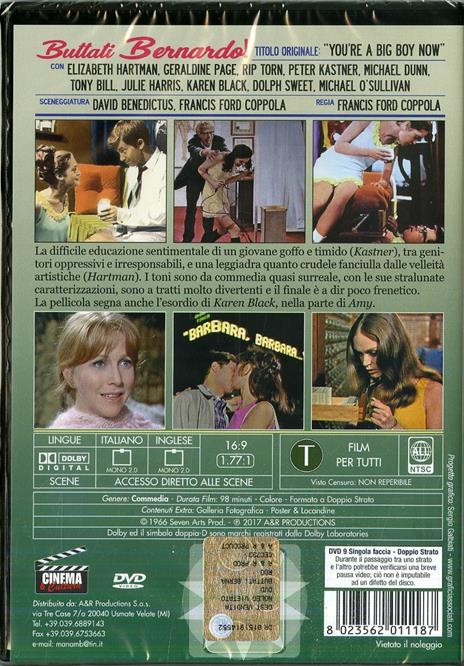 Buttati Bernardi! (DVD) di Francis Ford Coppola - DVD - 2