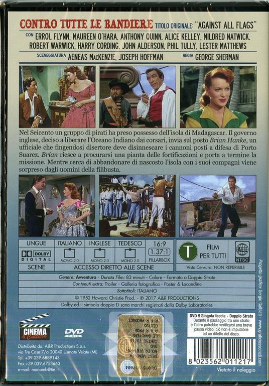 Contro tutte le bandiere (DVD) di George Sherman - DVD - 2