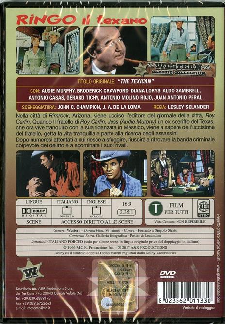 Ringo il texano (DVD) di Lesley Selander - DVD - 2