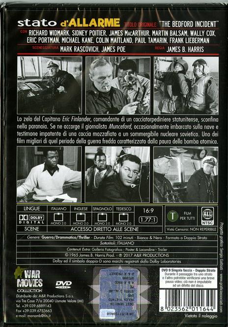 Stato d'allarme (DVD) di James B. Harris - DVD - 2