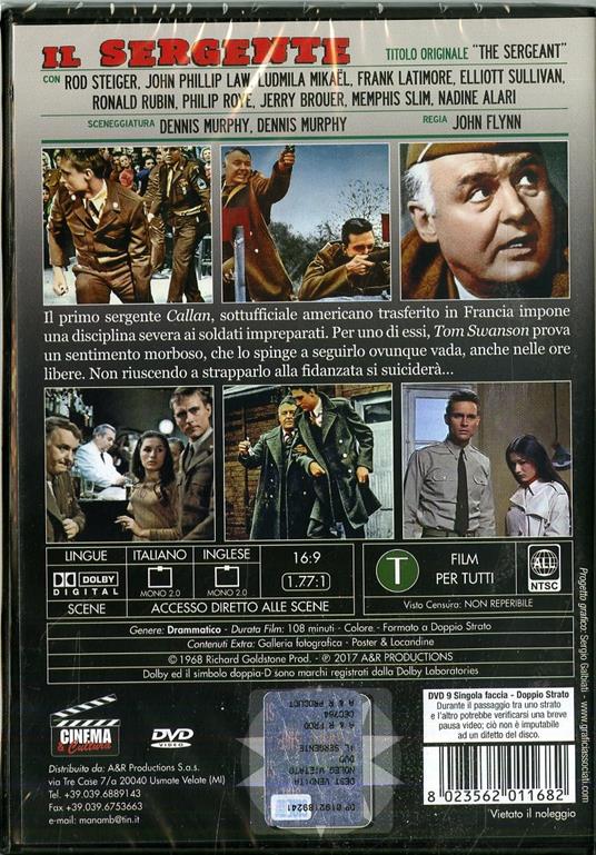 Il sergente (DVD) di John Flynn - DVD - 2