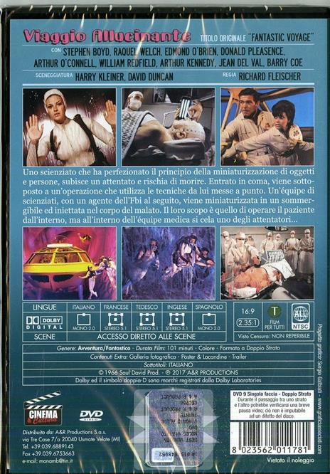 Viaggio allucinante (DVD) di Richard Fleischer - DVD - 2