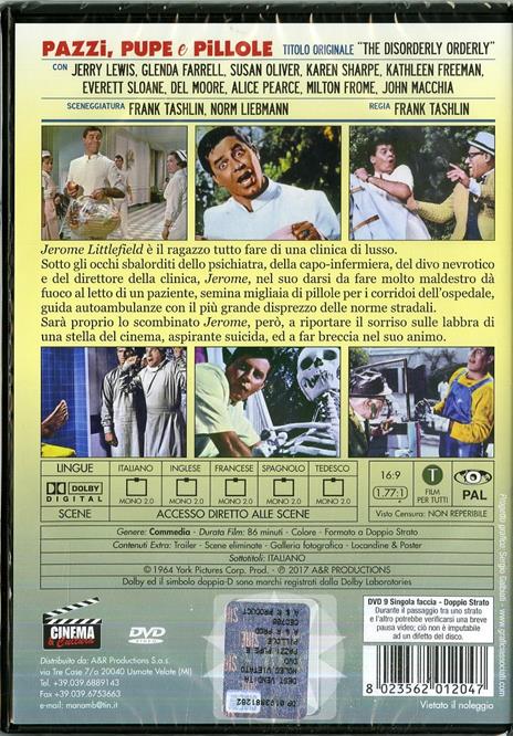 Pazzi, pupe e pillole (DVD) di Frank Tashlin - DVD - 2