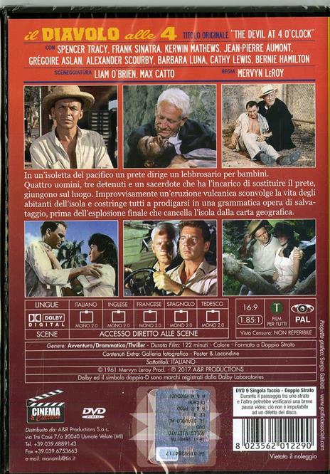 Il diavolo alle quattro (DVD) di Mervyn LeRoy - DVD - 2
