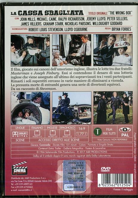 La cassa sbagliata (DVD) di Bryan Forbes - DVD - 2
