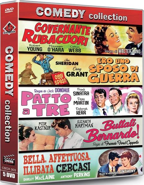 Comedy Collection. Digipack (5 DVD) di Joseph Anthony,Francis Ford Coppola,Jack Donohue,Howard Hawks,Walter Lang