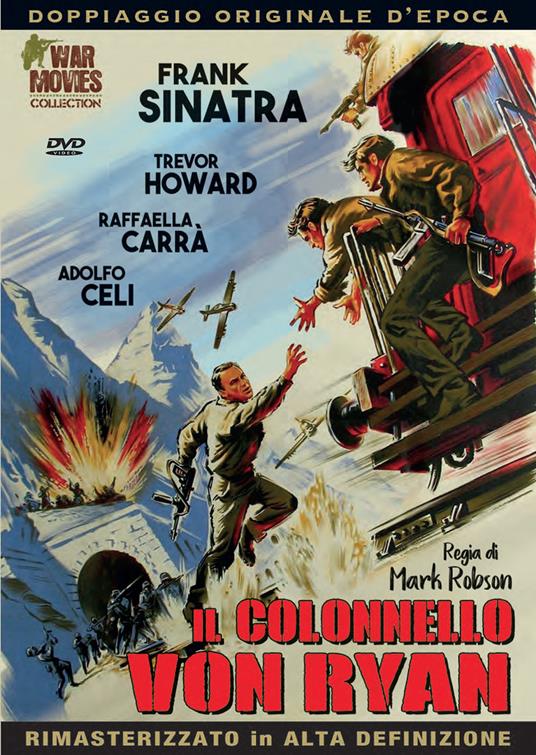 Il colonnello Von Ryan. Rimasterizzato in HD (DVD) - DVD - Film di Mark  Robson Drammatico | IBS