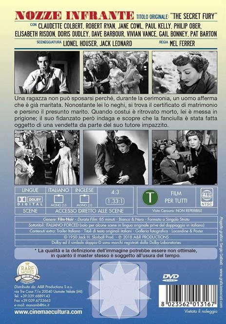 Nozze infrante (DVD) di Mel Ferrer - DVD - 2