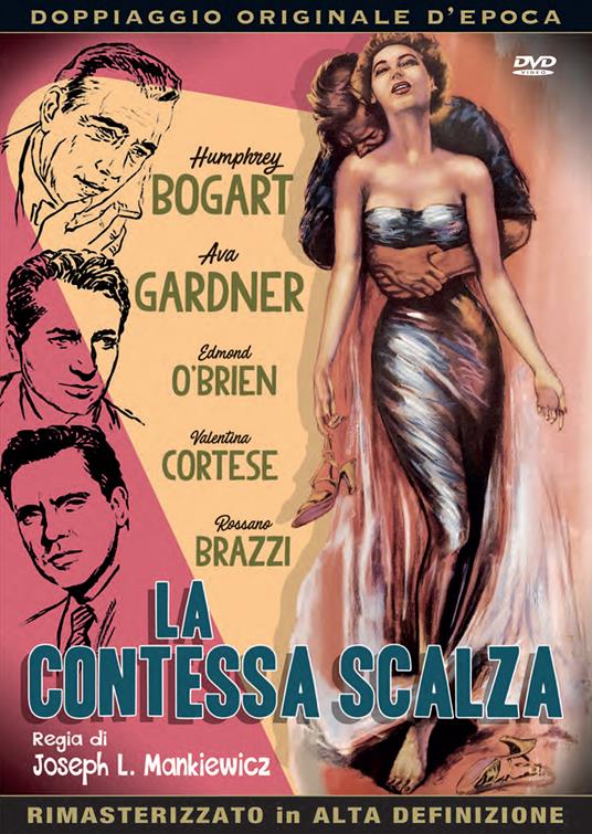 La contessa scalza (DVD) di Joseph L. Mankiewicz - DVD