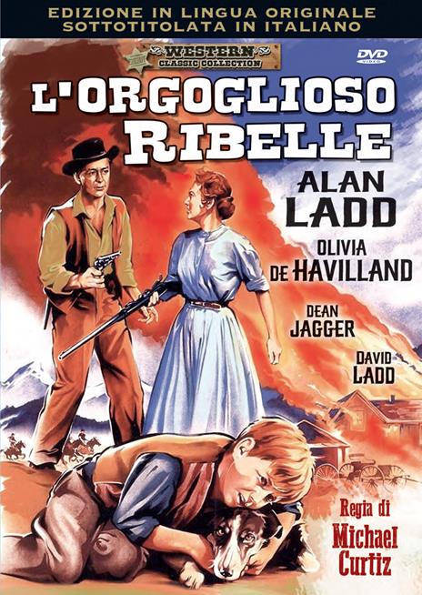 L' orgoglioso ribelle di Michael Curtiz - DVD