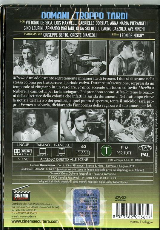 Domani è troppo tardi (DVD) di Leonide Moguy - DVD - 2