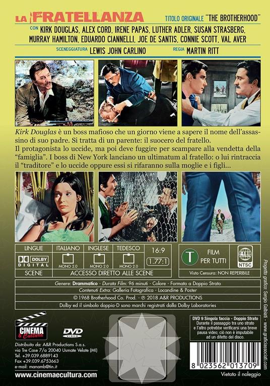 La fratellanza di Martin Ritt - DVD - 2