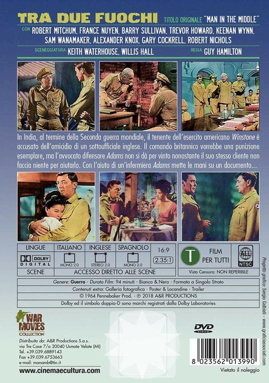 Tra due fuochi di Guy Hamilton - DVD - 2