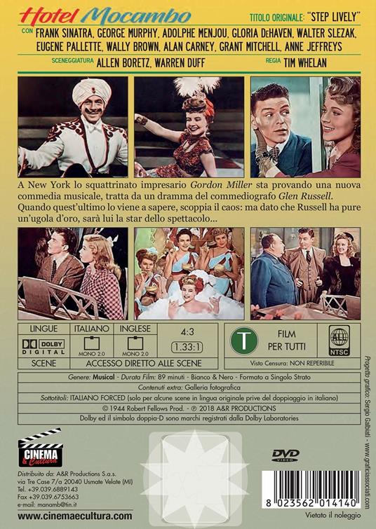 Hotel Mocambo (DVD) di Tim Whelan - DVD - 2