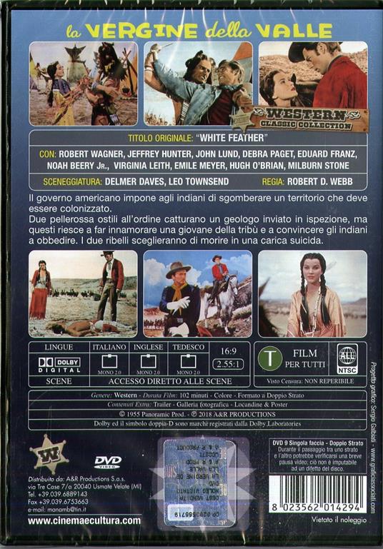 La vergine della valle (DVD) di Robert Webb - DVD - 2