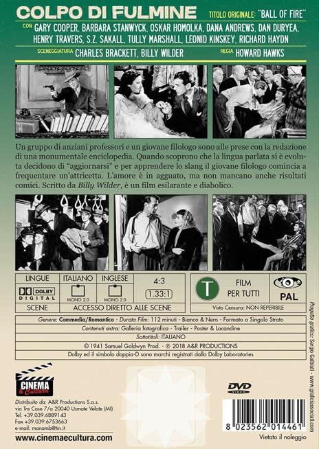 Colpo di fulmine (DVD) di Haward Hawks - DVD - 2