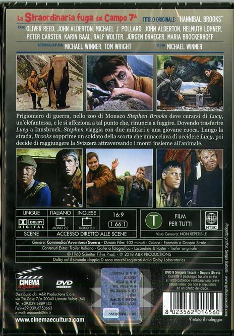La straordinaria fuga dal campo 7 A (DVD) di Michael Winner - DVD - 2