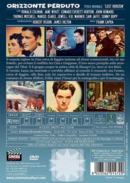 Orizzonte perduto (DVD) di Frank Capra - DVD - 2